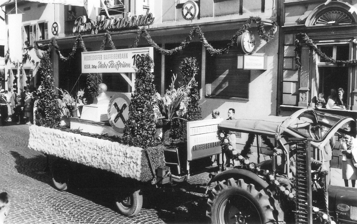 1962: Festumzug 1000 Jahre Heddesdorf.